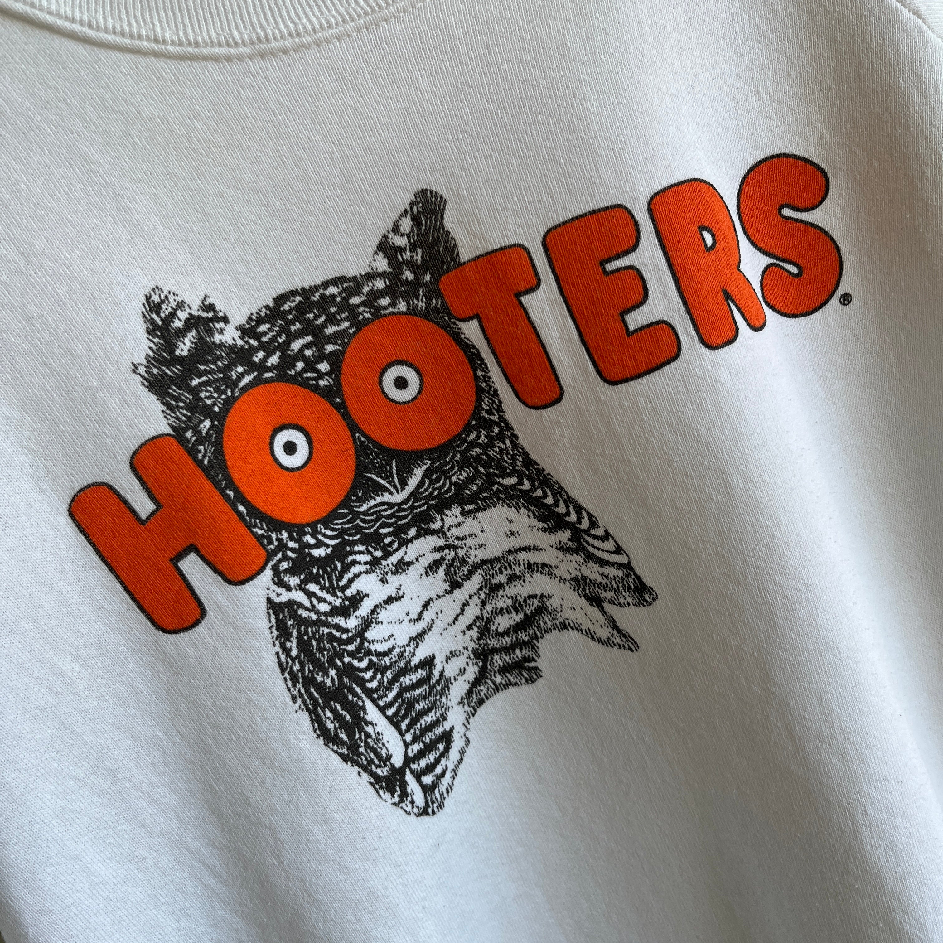 1980s Hooters Really Cool (No, Actually) Front, Back and Side Sweatshirt