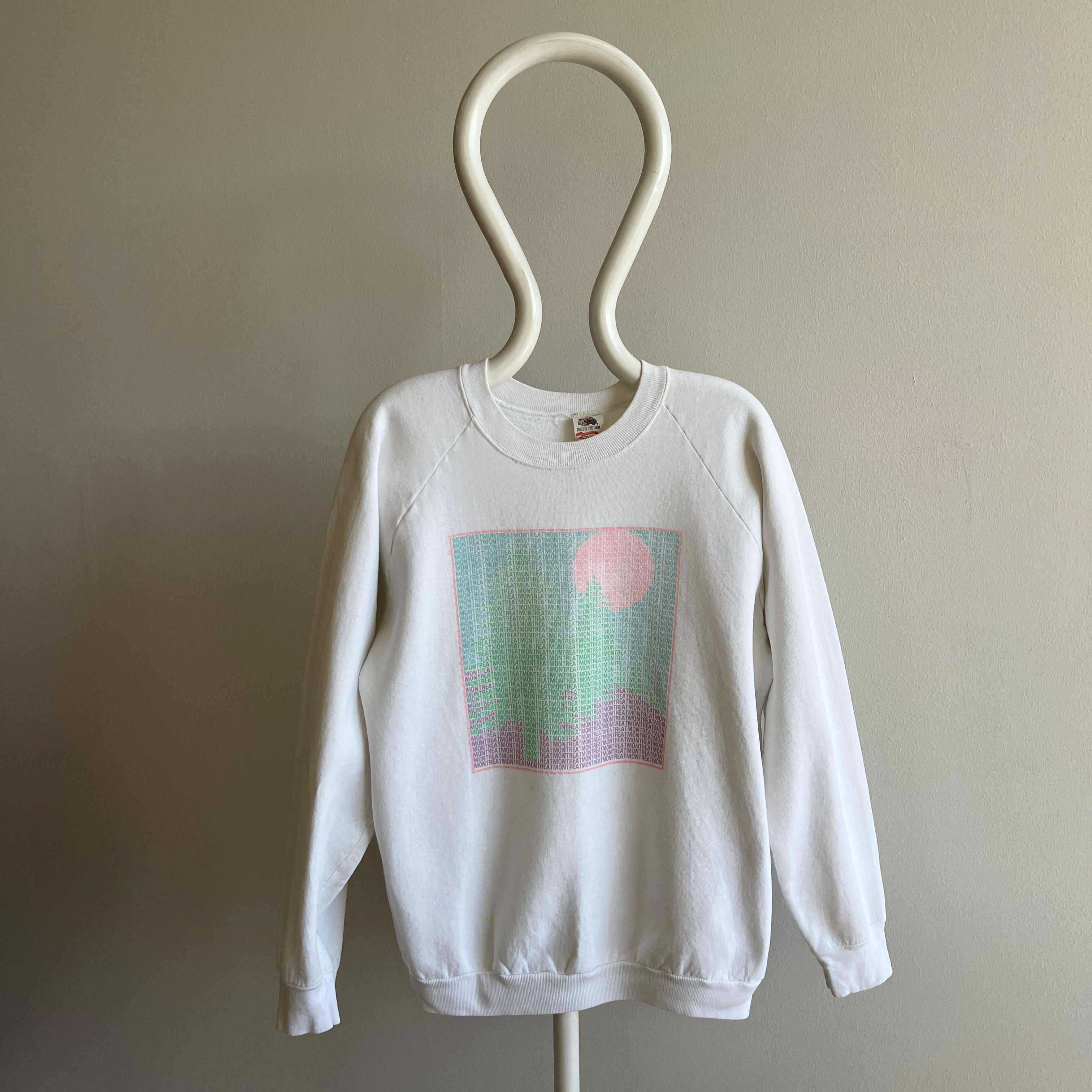 1980s Montreal Tourist Sweatshirt by FOTL