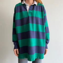 1990/2000s Soft Striped Rugby Shirt