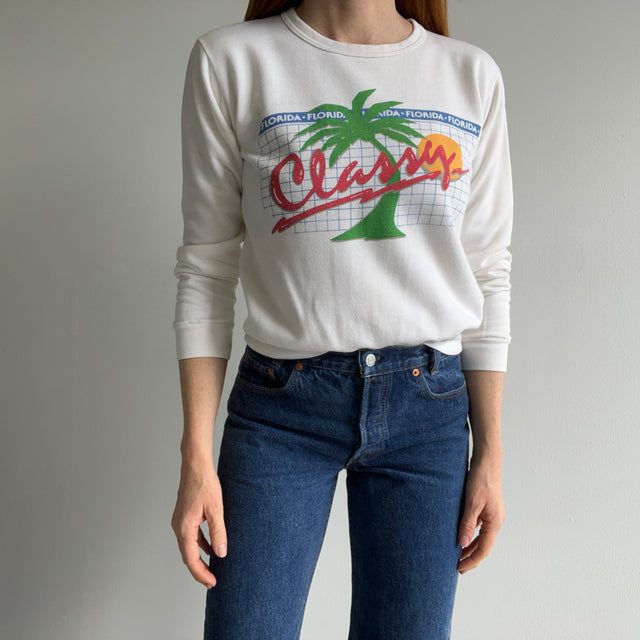 1980s "Florida Classy" Sweatshirt - Oh My