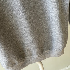 1990s Blank Gray HHW Raglan Sweatshirt