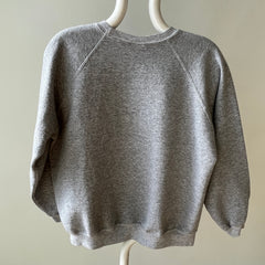 1990s Blank Gray HHW Raglan Sweatshirt