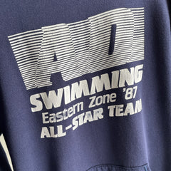 1987 AD Swimming Eastern Zone All-Star Team Hoodie