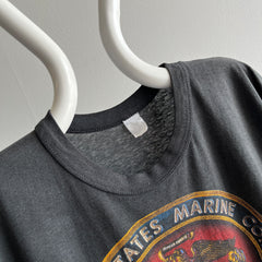 1988 US Marines Super Slouchy Rolled Neck T-Shirt