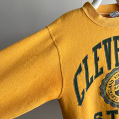 1990s Re-Dyed Cleveland State Sweatshirt