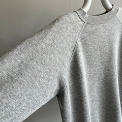 1980/90s Blank Gray Stained Sweatshirt