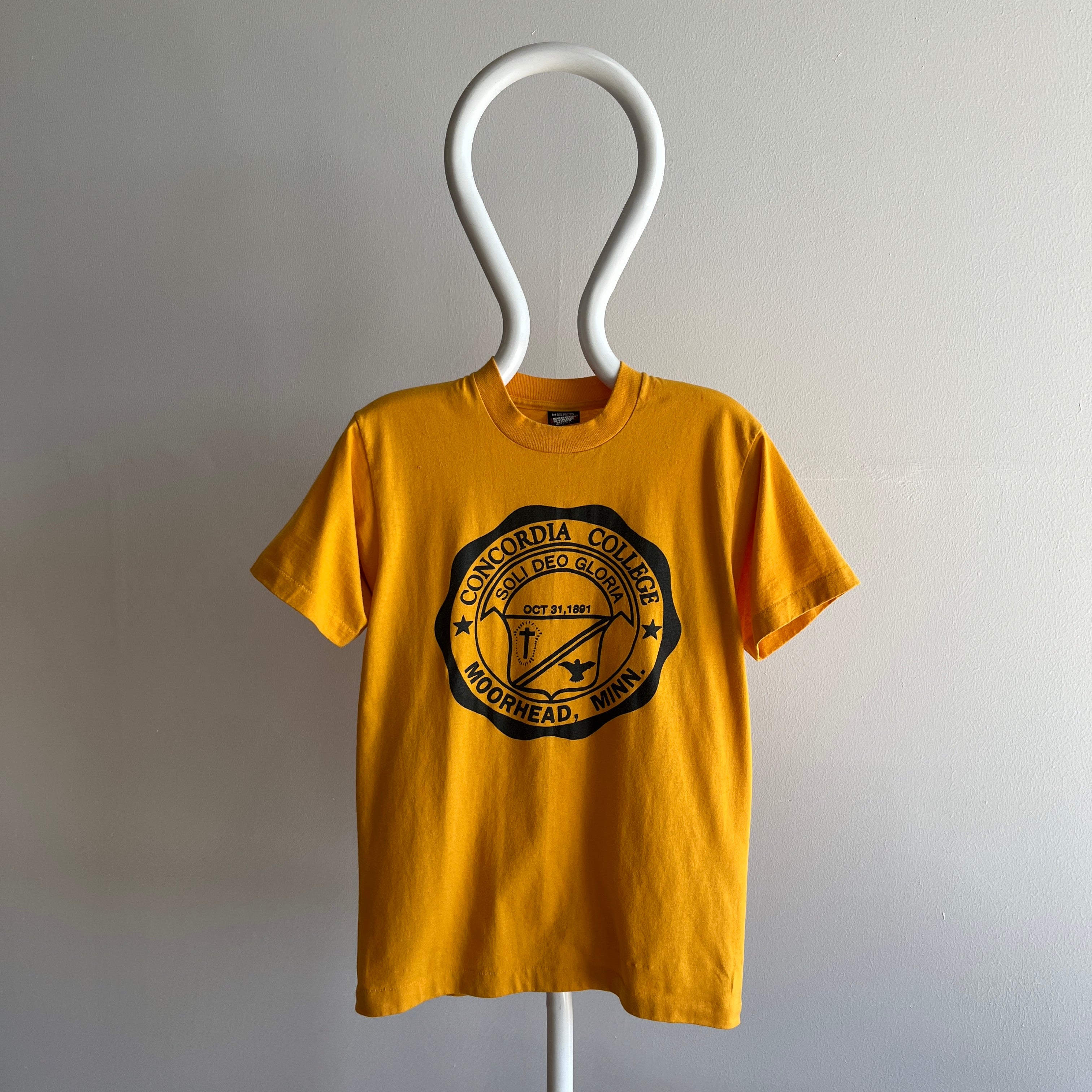 1980s Concordia College, Moorhead Minnesota T-Shirt