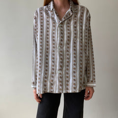 1970s Pajama Shirt - Soft and Easy Breezy