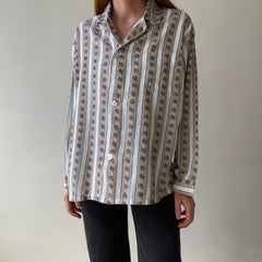 1970s Pajama Shirt - Soft and Easy Breezy