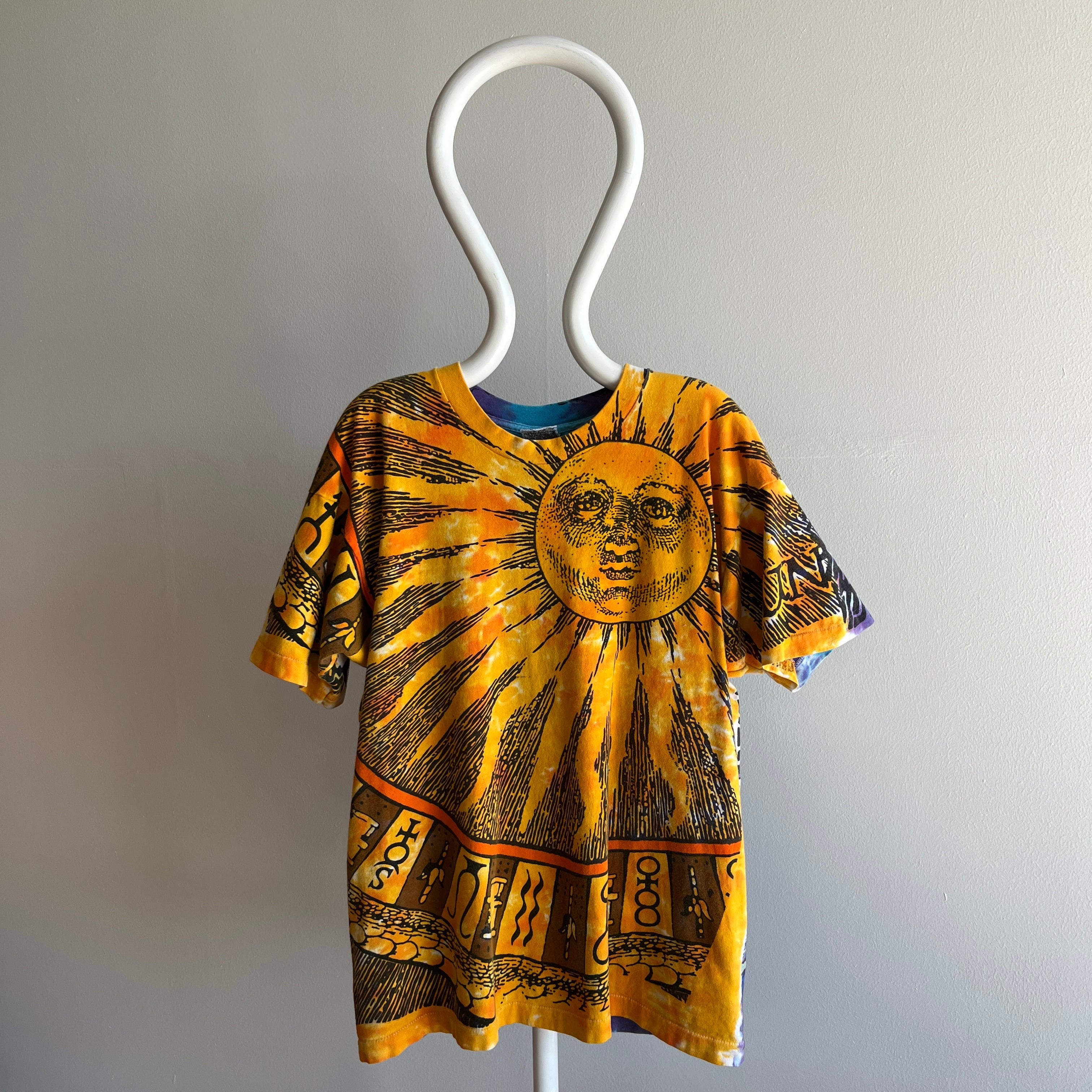 1992 Sun Dial and Moon T-Shirt by Liquid Blue - Collectible - By Chris Pinkerton