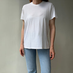 1990s Super Soft - Like wow, soft - Blank White T-shirt