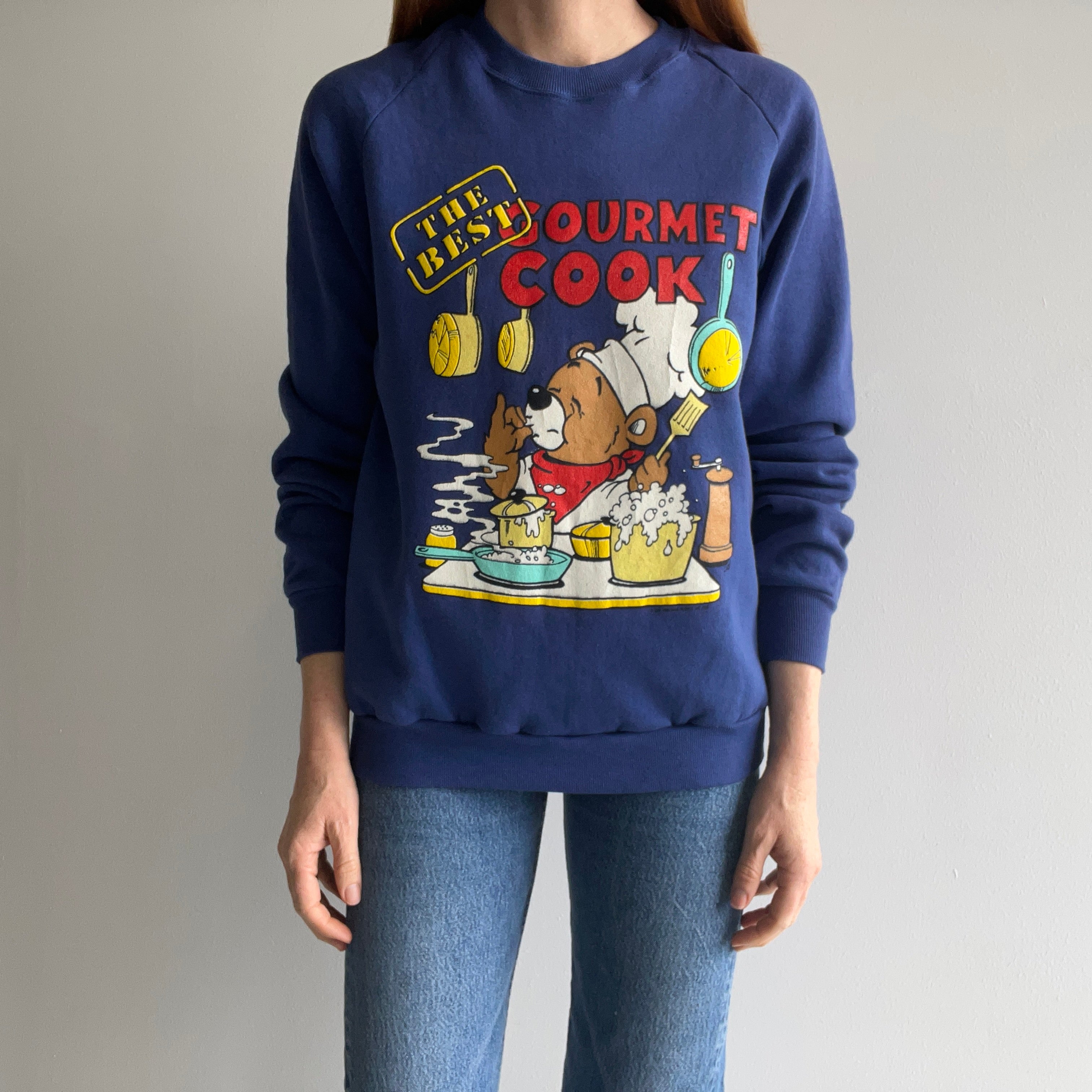 1988/9ish The Best Gourmet Cook Sweatshirt - YES!