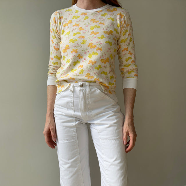 1970s JCPenny Duofold Style Adorable Thermal - Cozy