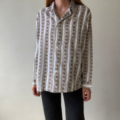 1970s Pajama Shirt - Soft and Easy Breezy