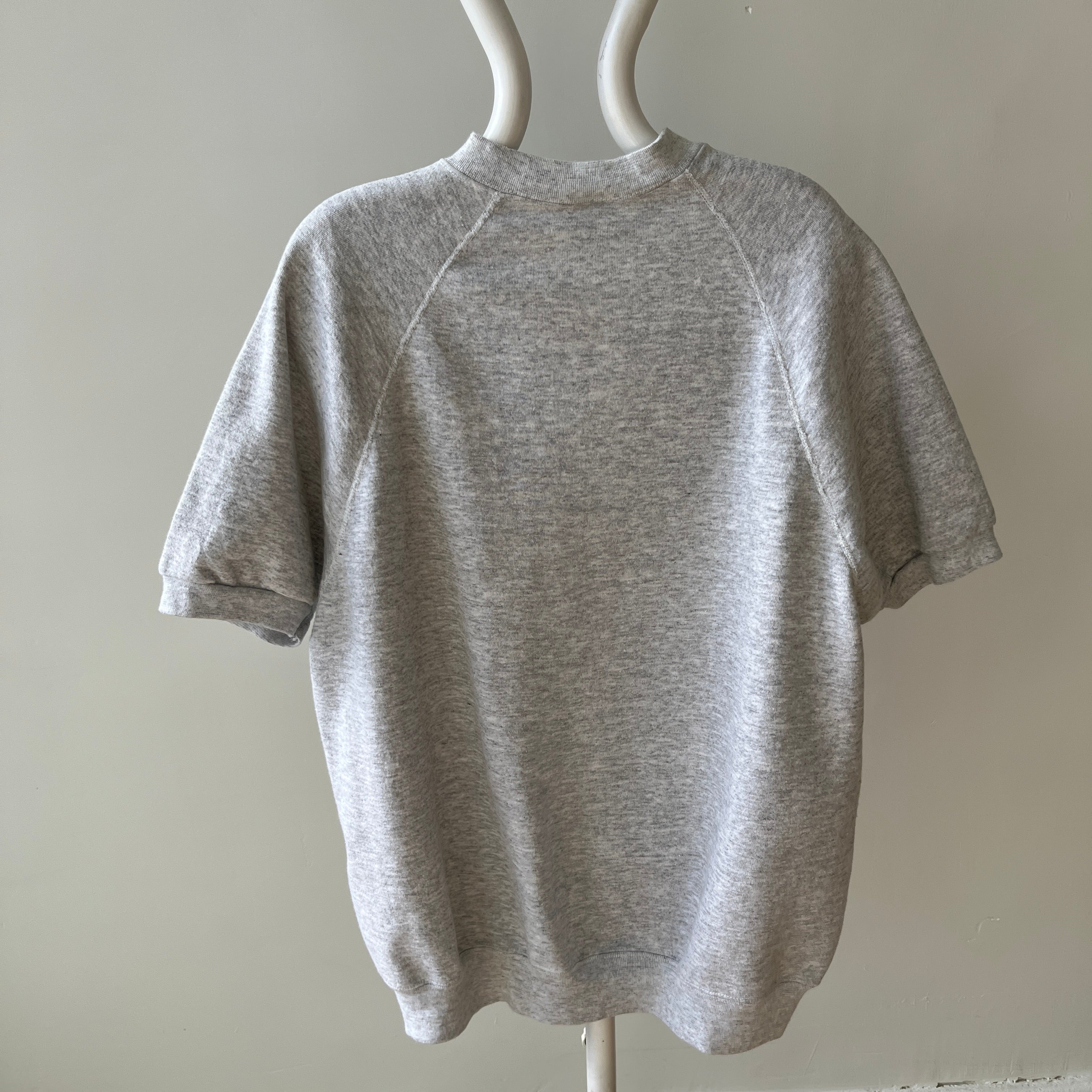 1990s Blank Light Gray Barely Worn/Never Warm Up Sweatshirt