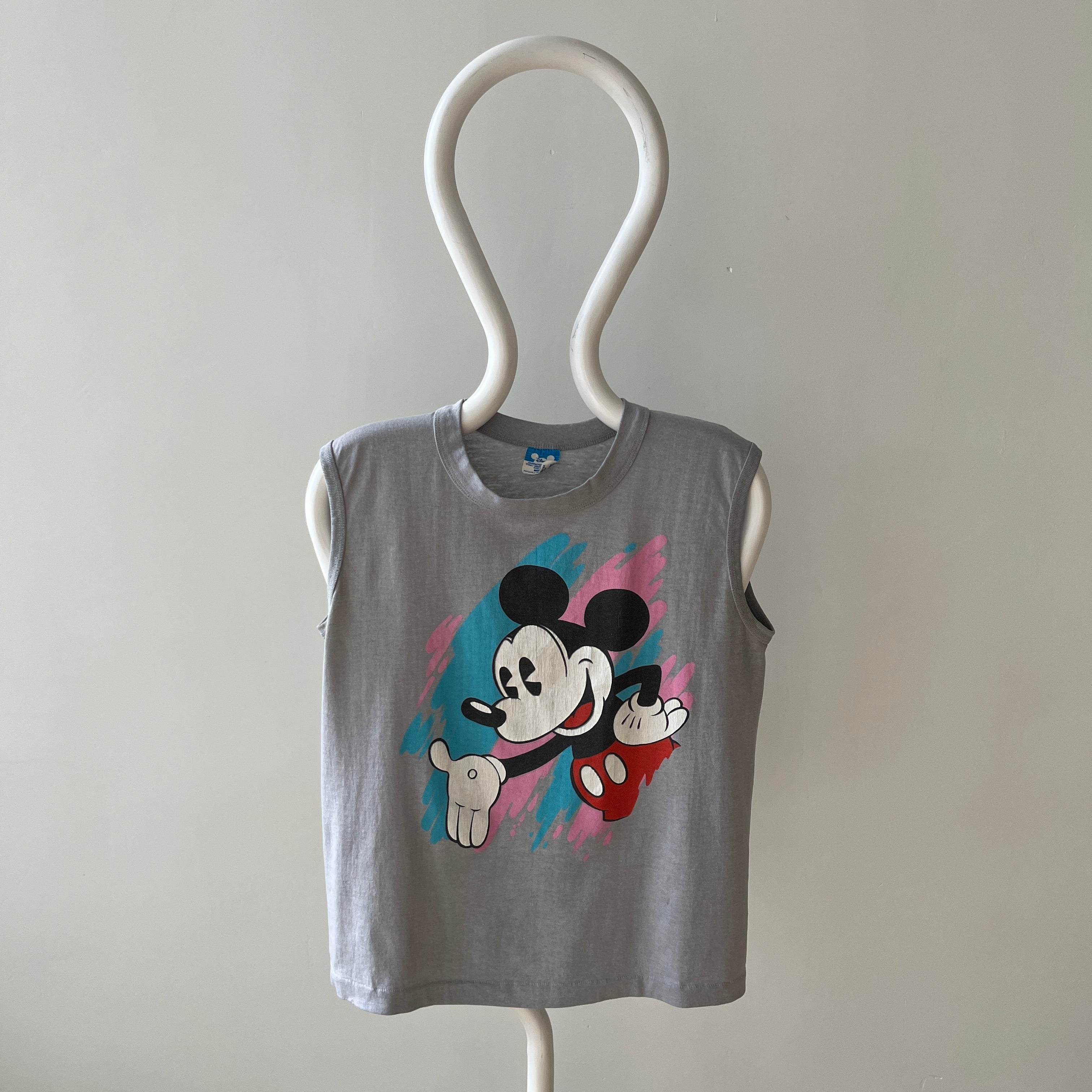 1980s CLASSIC Mickey Mouse Muscle Tank Top - RAD