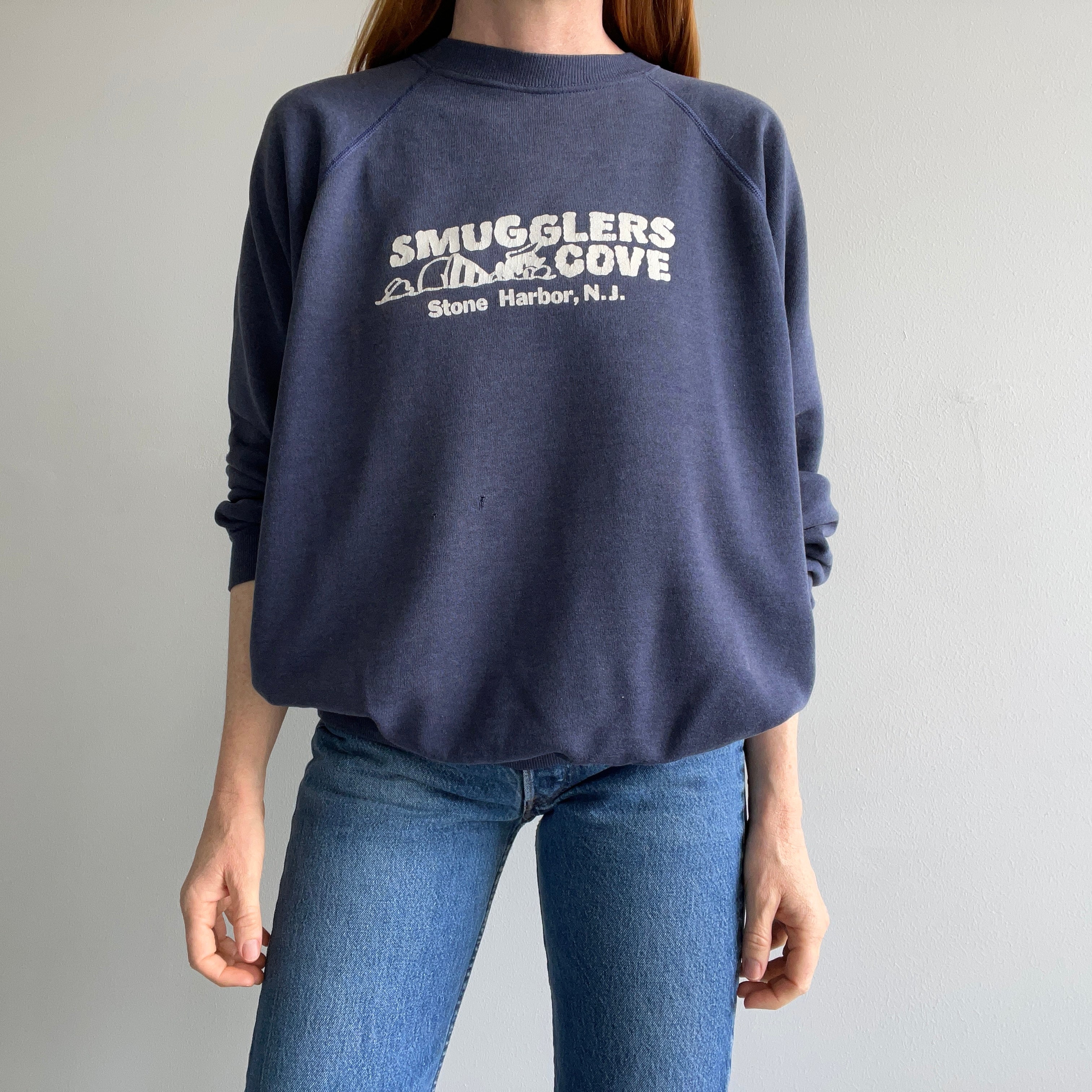 1980s Smuggler's Cove - Stone Harbor, N.J. Sweatshirt