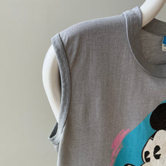 1980s CLASSIC Mickey Mouse Muscle Tank Top - RAD