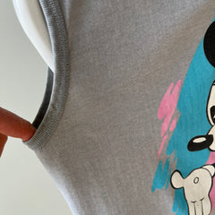 1980s CLASSIC Mickey Mouse Muscle Tank Top - RAD