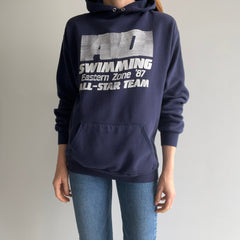 1987 AD Swimming Eastern Zone All-Star Team Hoodie