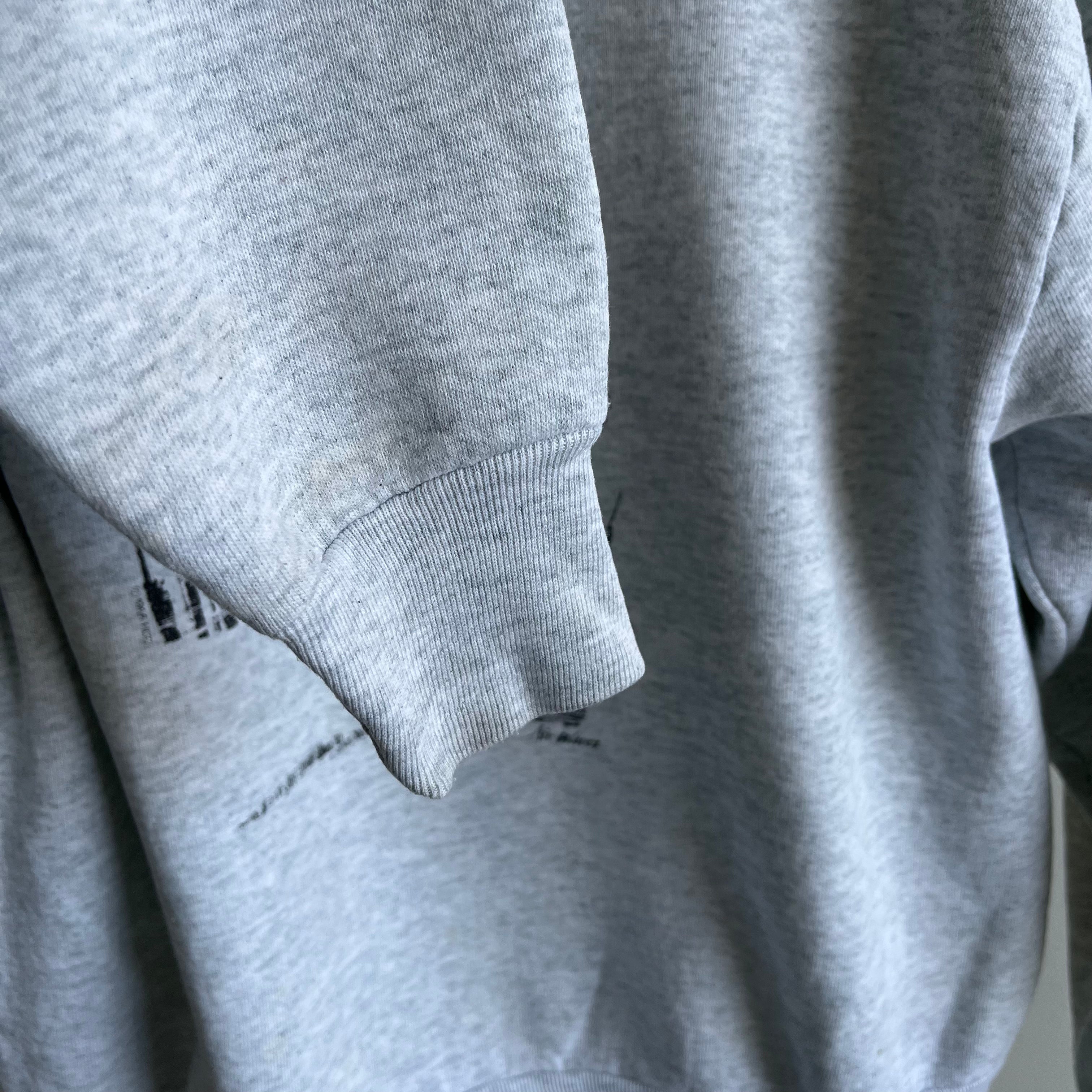 1980s Airwaves Worn Golf Sweatshirt