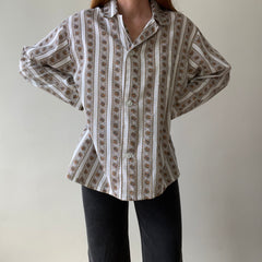 1970s Pajama Shirt - Soft and Easy Breezy