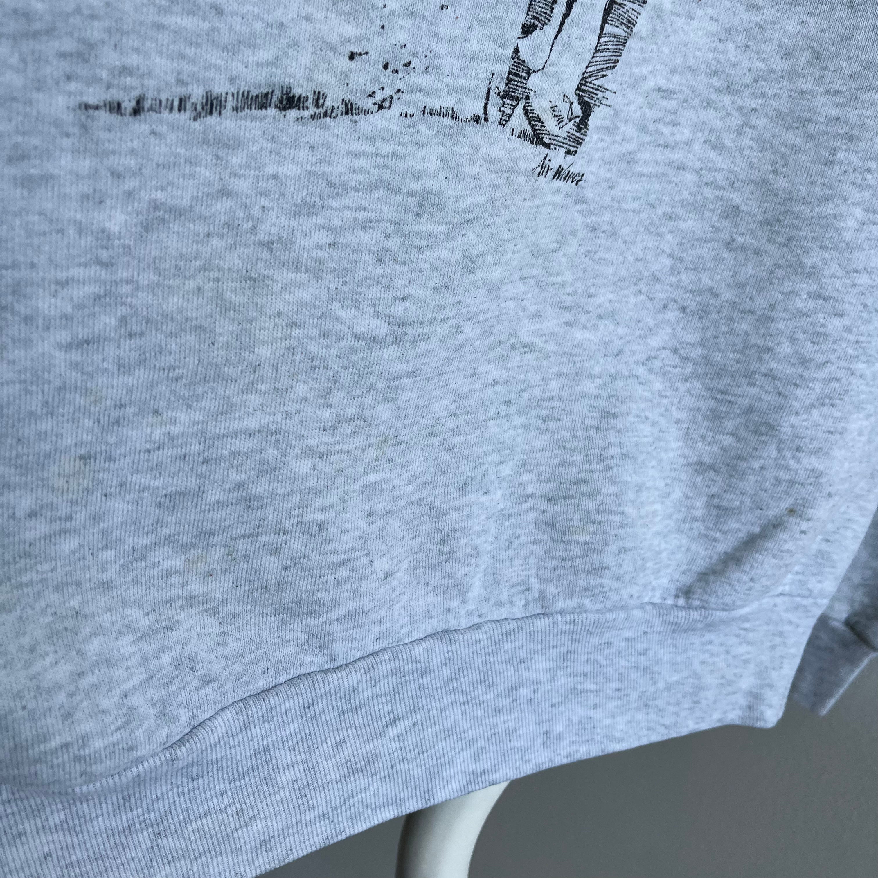 1980s Airwaves Worn Golf Sweatshirt