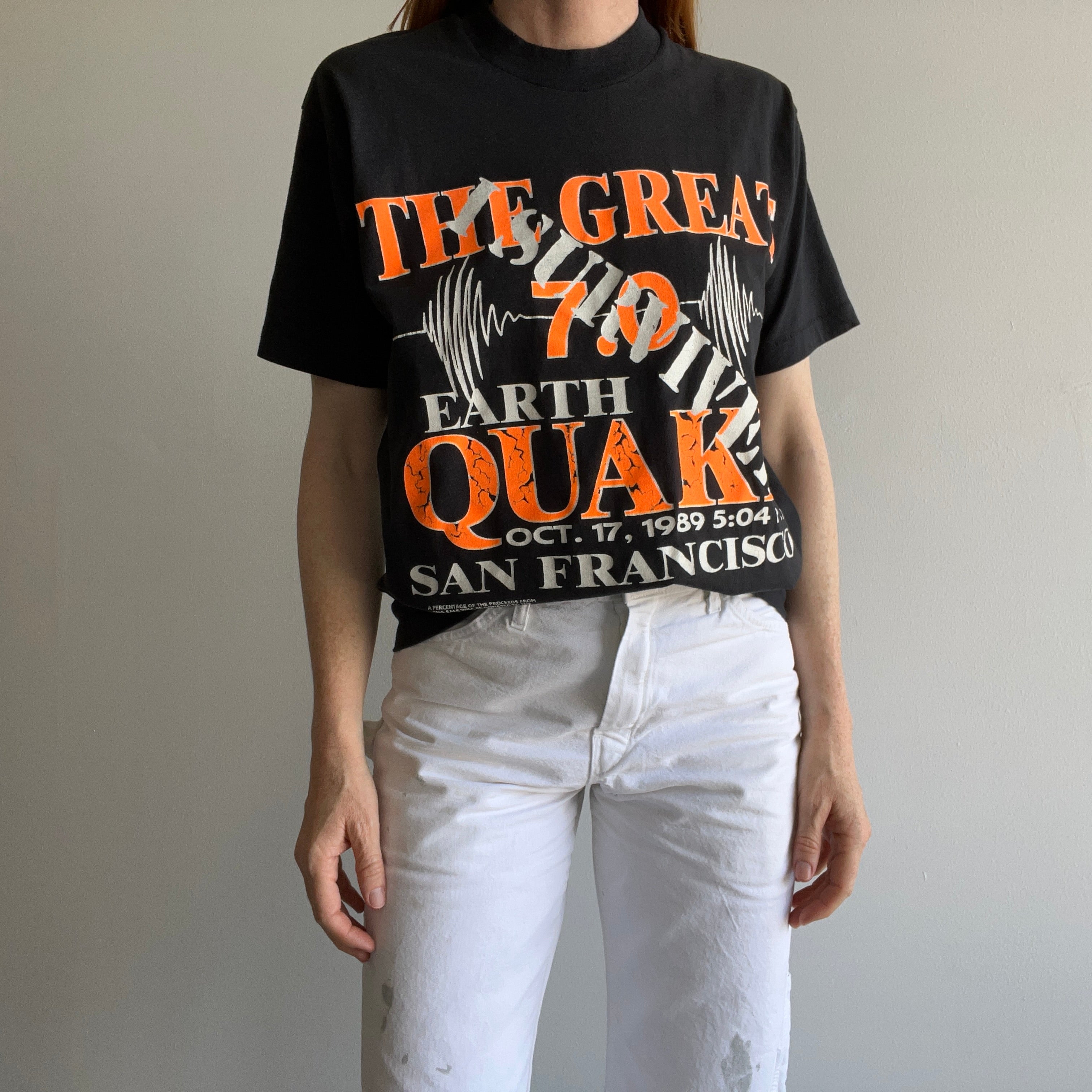 1989 I survived the great San Francisco Earth Quake T-Shirt