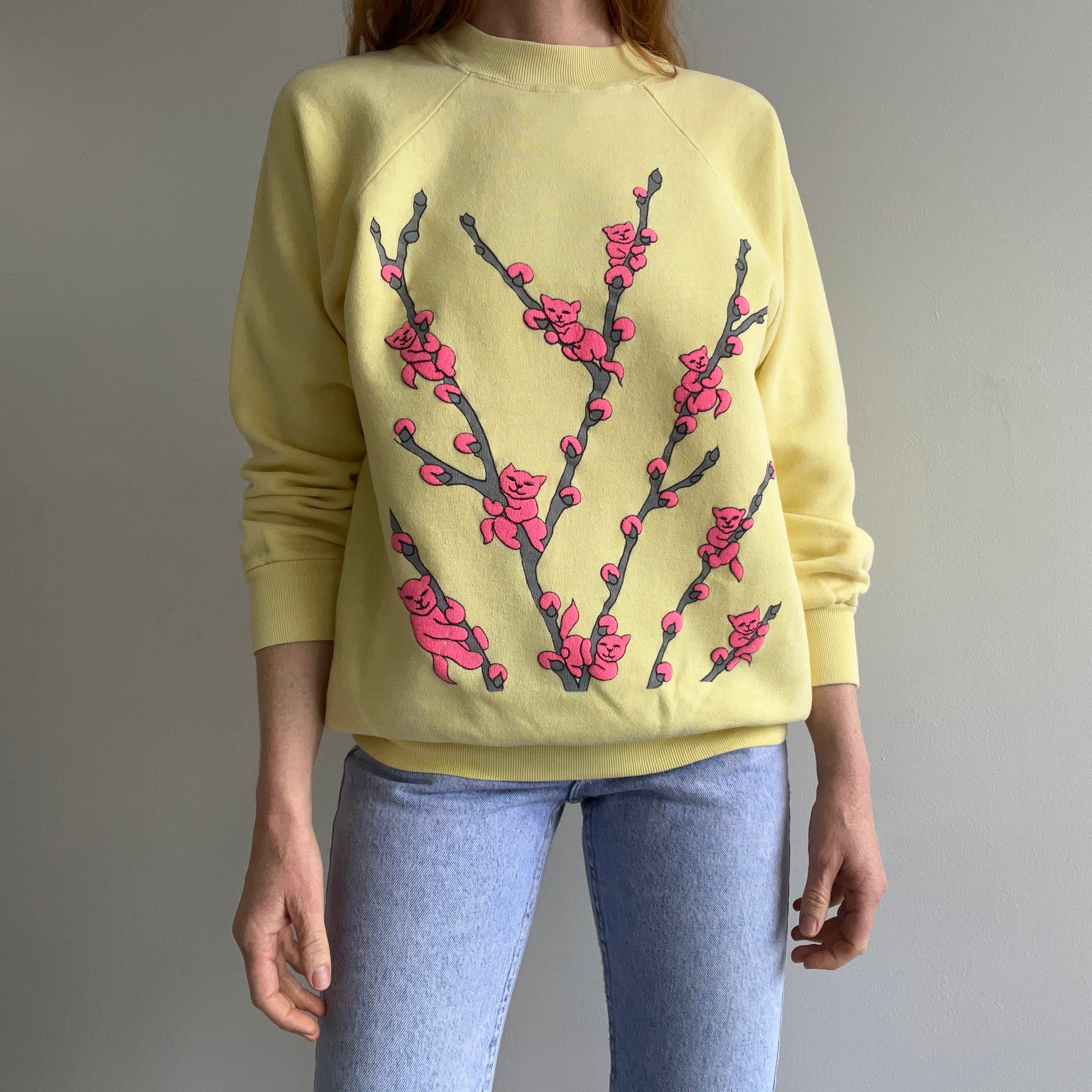 1980s Pussy Willows - But, Literally - Sweatshirt - WOW