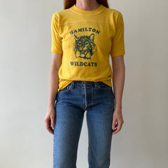 1970s Hamilton Wildcats Football Cut T-Shirt