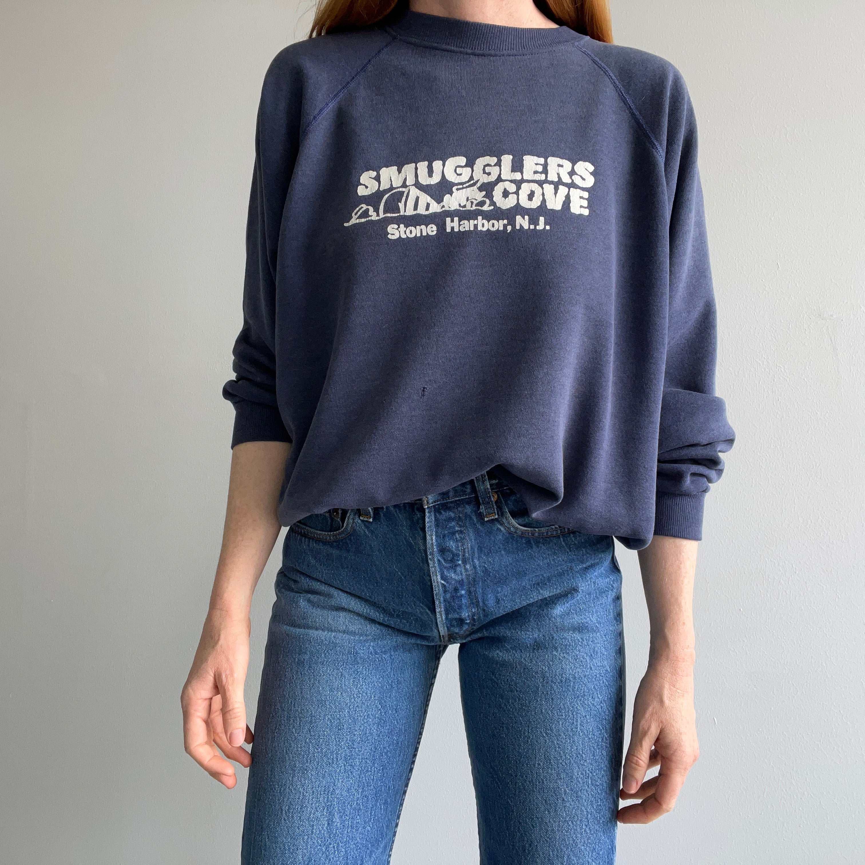 1980s Smuggler's Cove - Stone Harbor, N.J. Sweatshirt