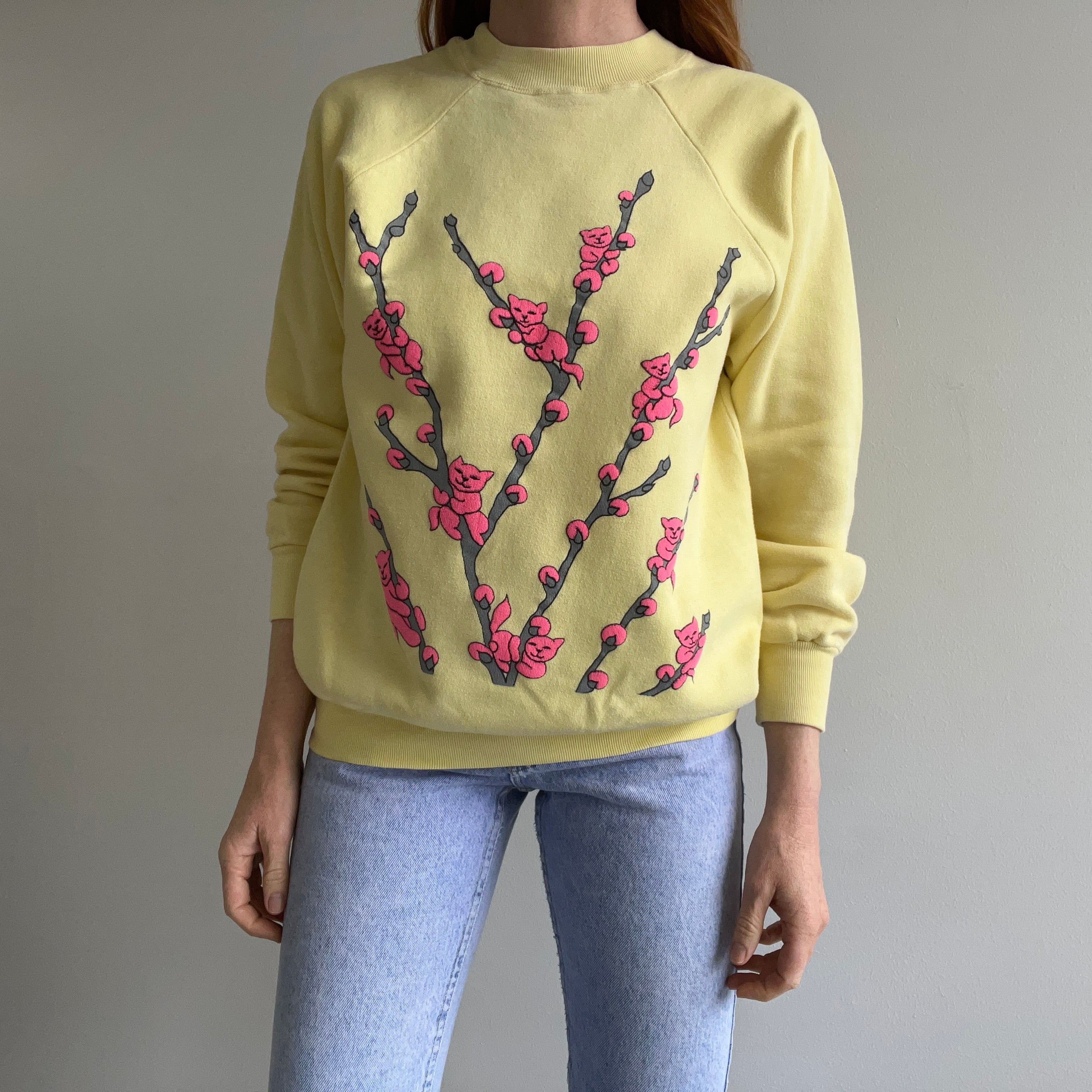 1980s Pussy Willows - But, Literally - Sweatshirt - WOW