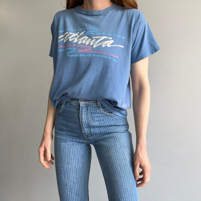 1980s SOft and Slouchy Atlanta Tourist T-Shirt