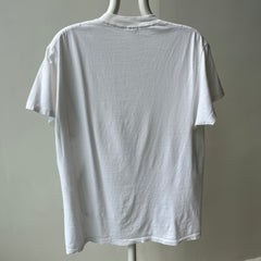 1990s Super Soft - Like wow, soft - Blank White T-shirt