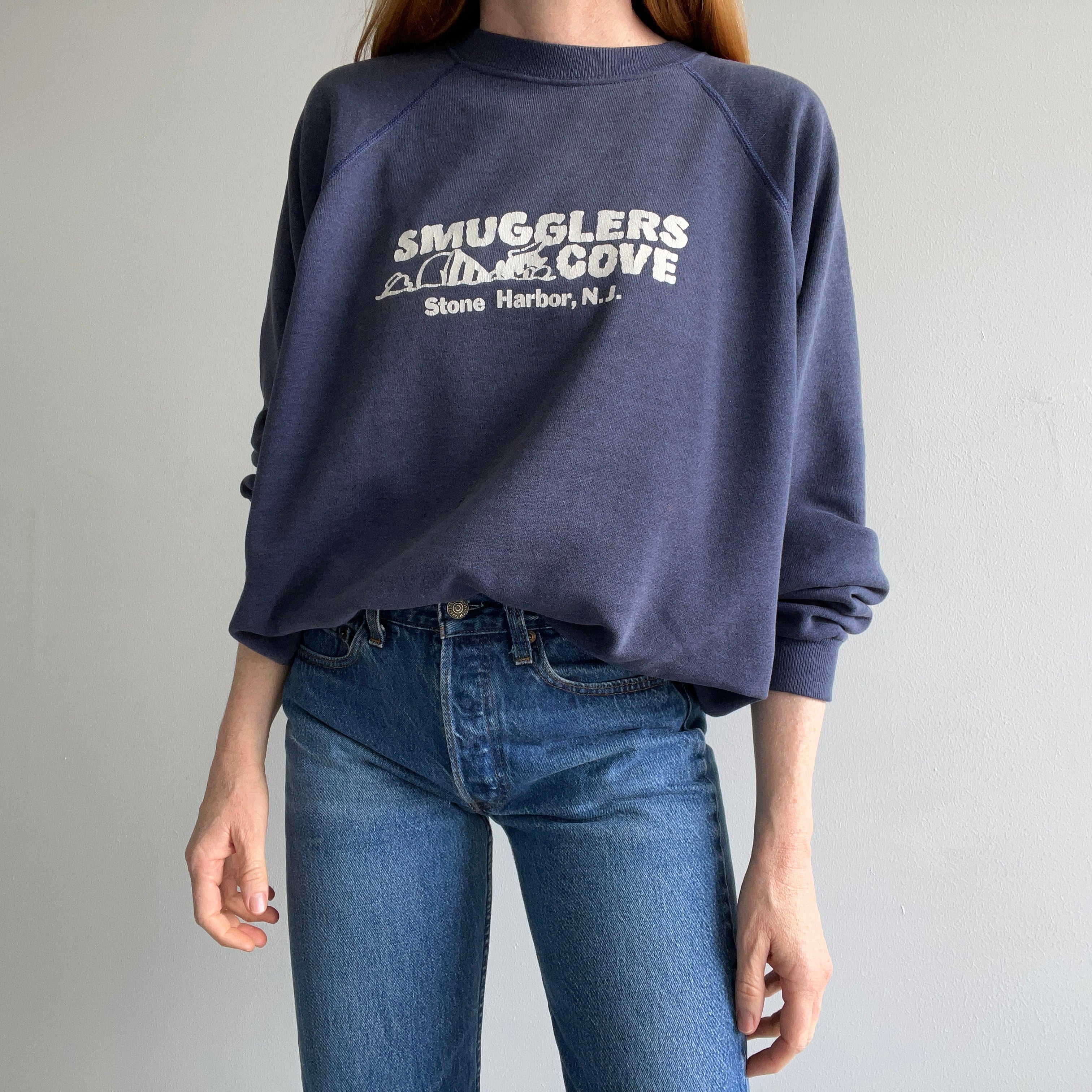 1980s Smuggler's Cove - Stone Harbor, N.J. Sweatshirt