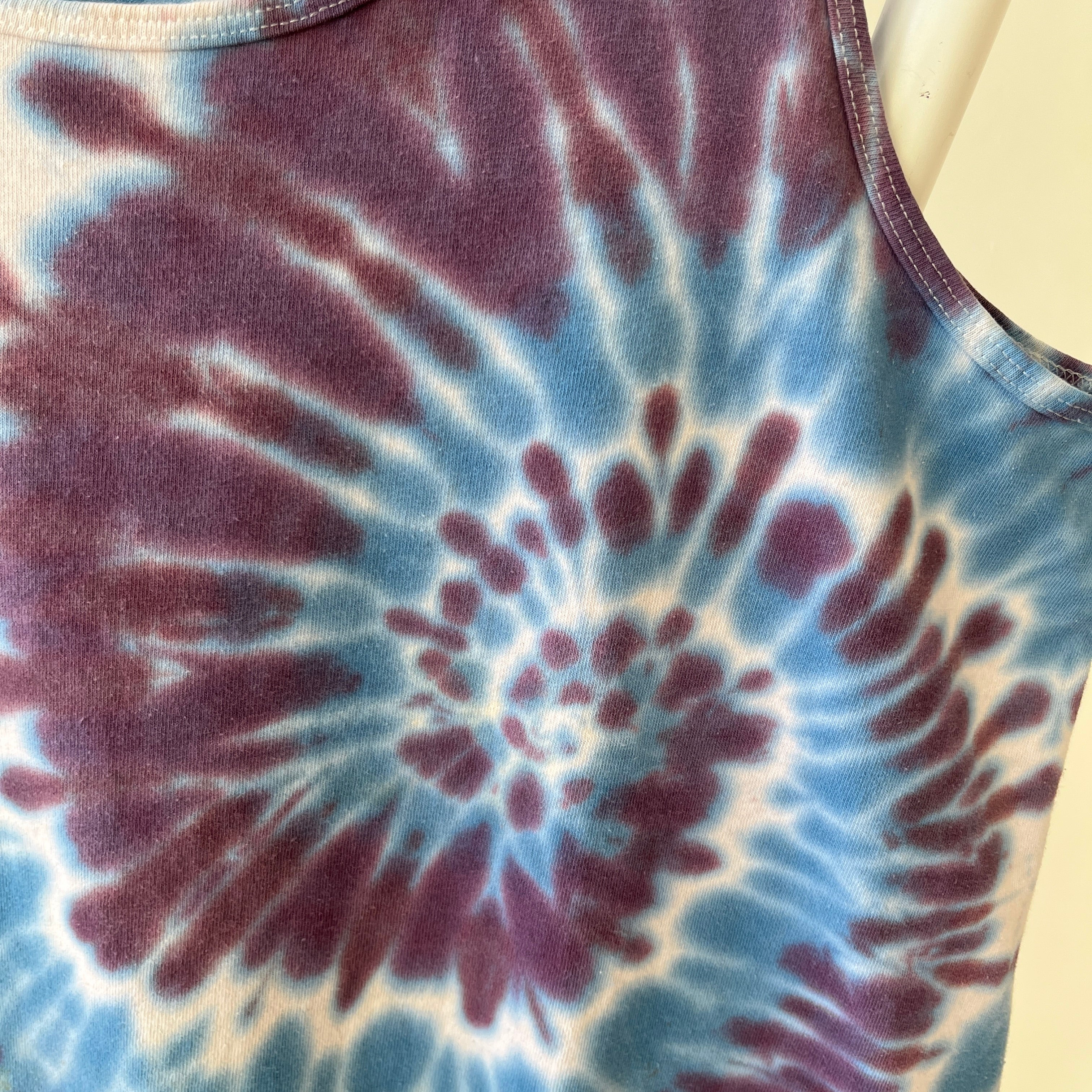 1980s Tie Dye Tank Top