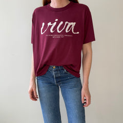 1987 Viva The George Washington University T Shirt