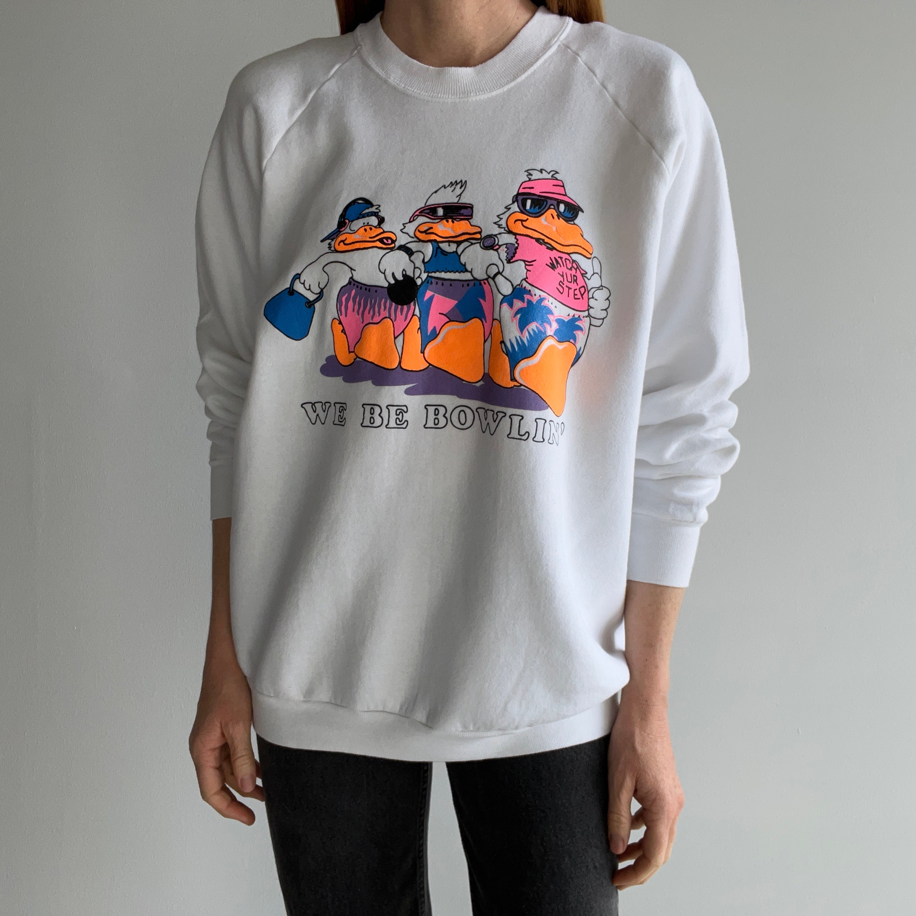 1980s We Be Bowlin' Sweatshirt