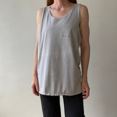 T-shirt teinté de peinture noire vierge des années 00