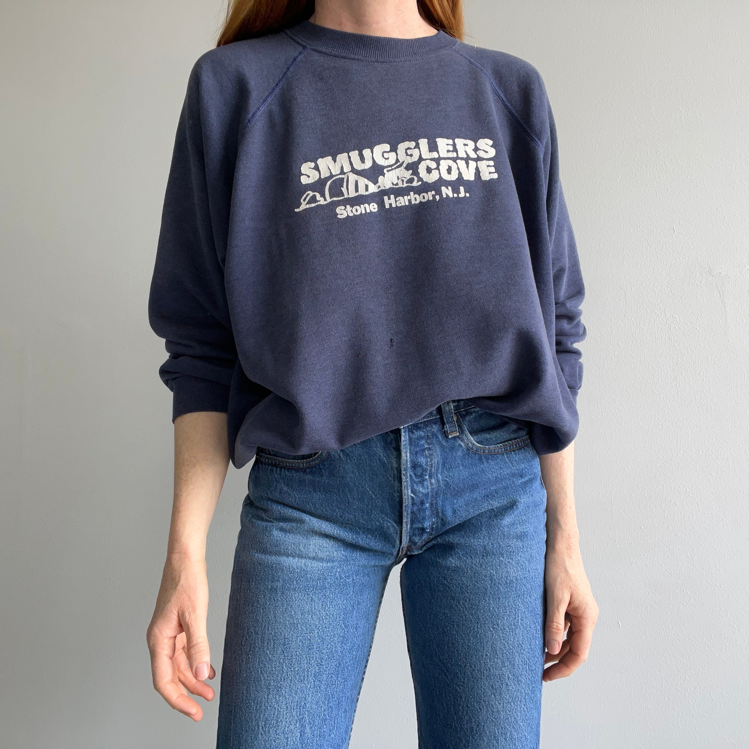 1980s Smuggler's Cove - Stone Harbor, N.J. Sweatshirt