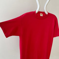 1980s Blank Red T Shirt