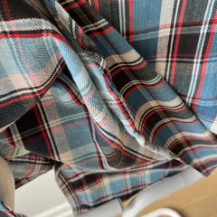 1970s JC Penny Lightweight Thrashed Cotton Flannel/Shirt