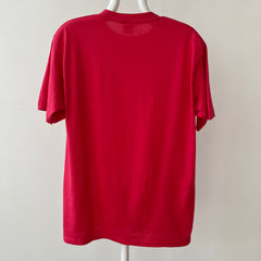 1980s Blank Red T Shirt
