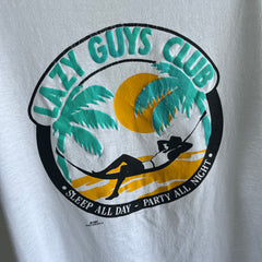 1987 Lazy Boys Club T-SHirt