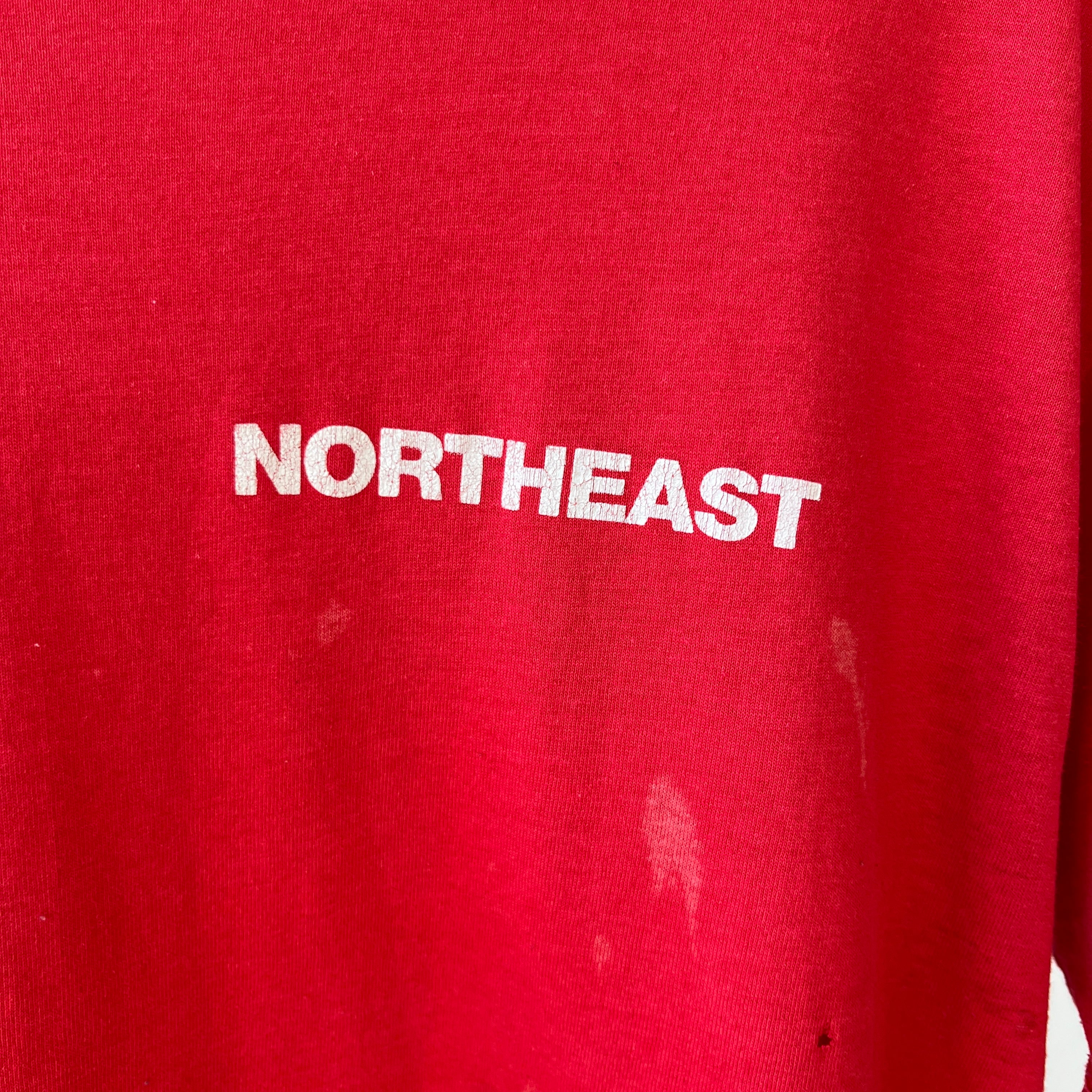 1980s Red Northeast I Am Headed For The Future T Shirt