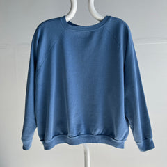 1980/90s Sky Blue/Slate Blue HHW Sweatshirt