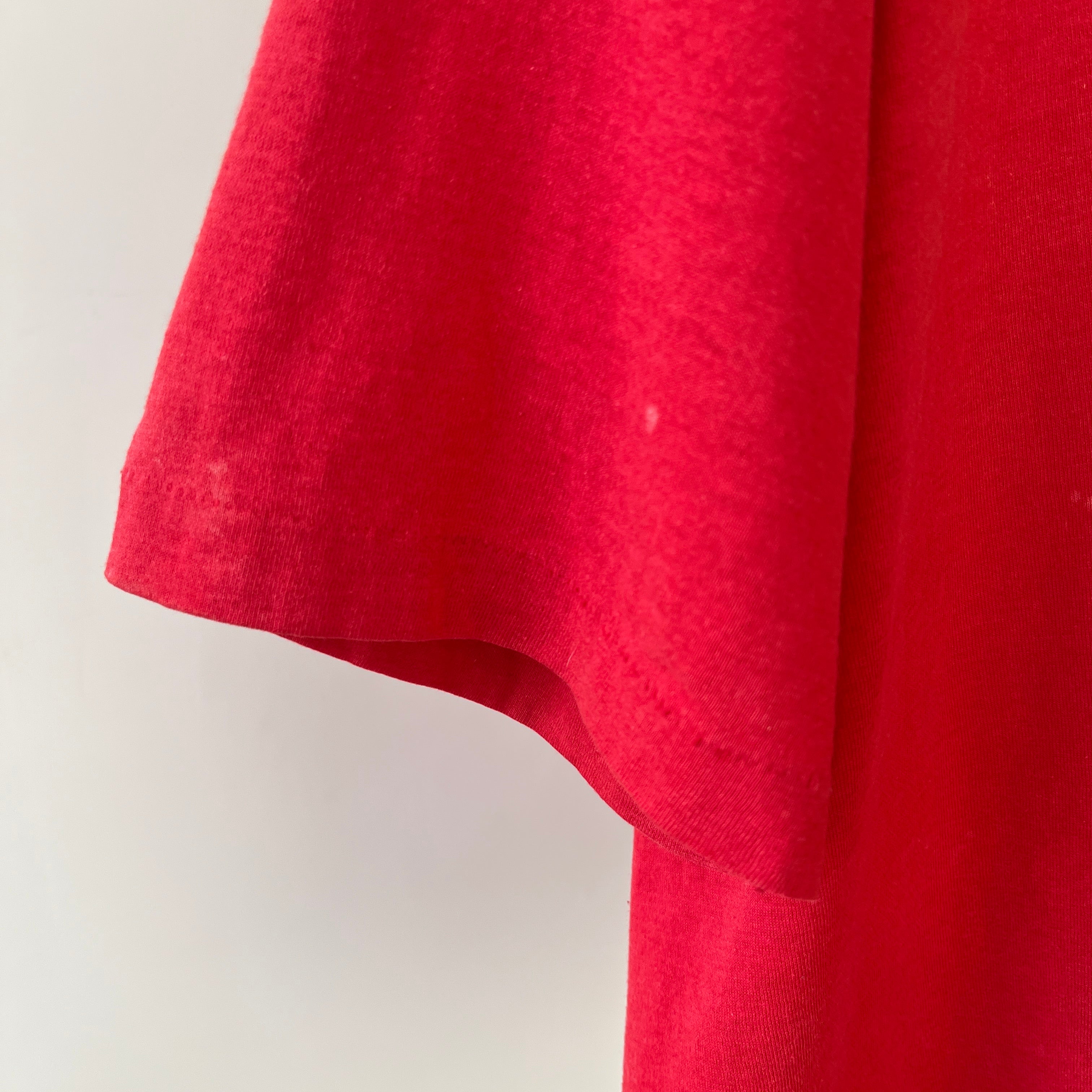 1980s Red Northeast I Am Headed For The Future T Shirt