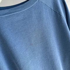 1980/90s Sky Blue/Slate Blue HHW Sweatshirt