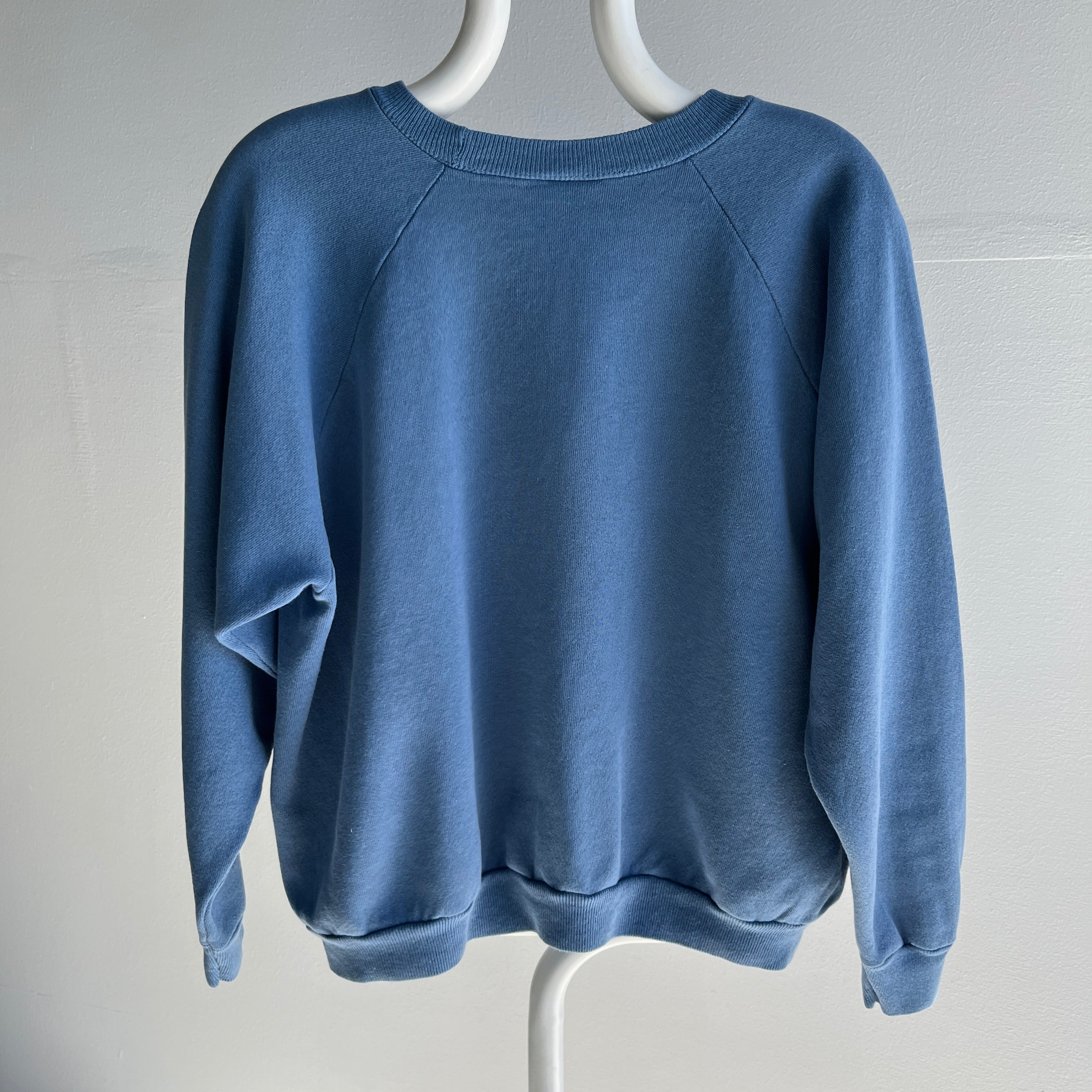 1980/90s Sky Blue/Slate Blue HHW Sweatshirt