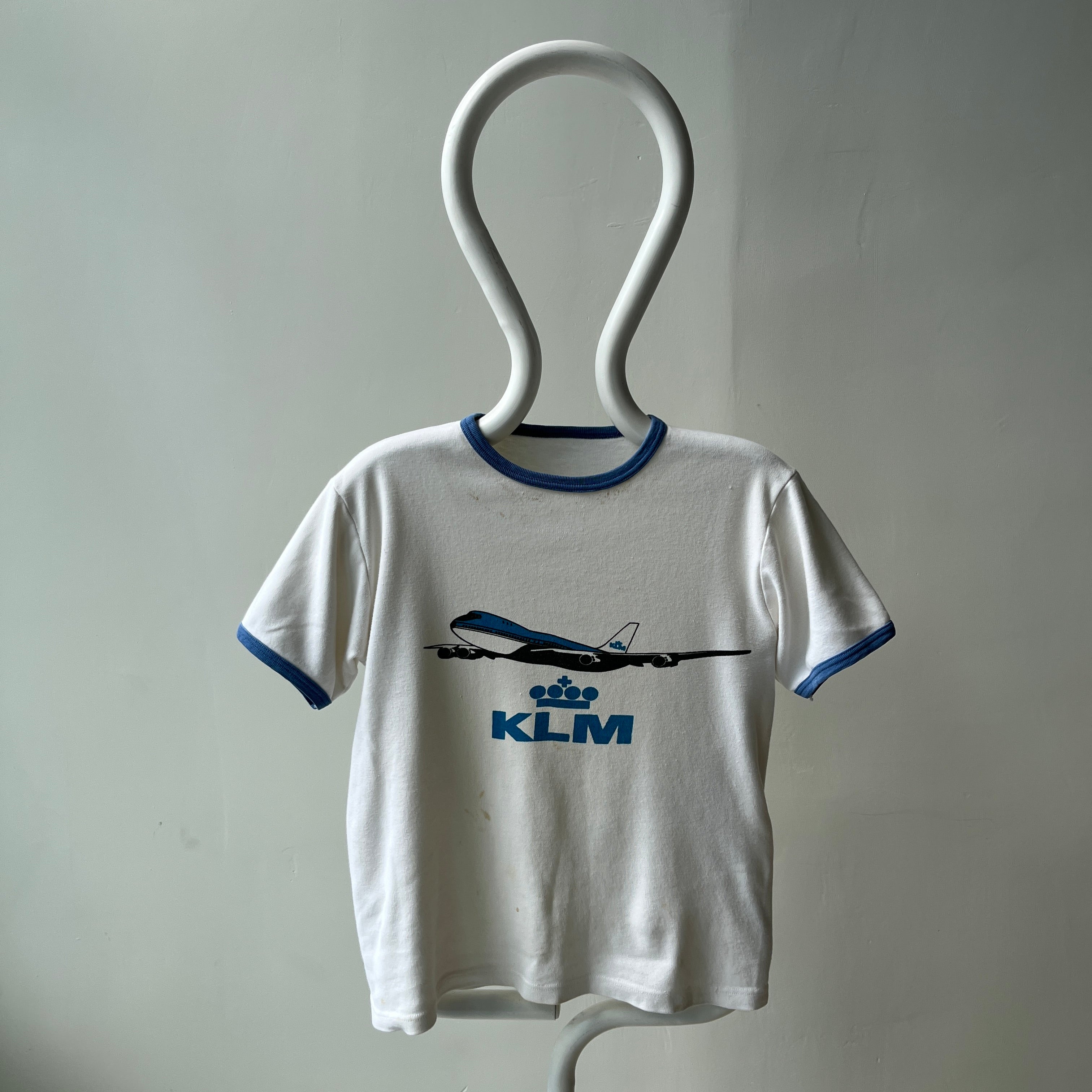 1970s KLM Airlines Ring T-Shirt